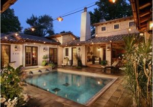 Courtyard Pool Home Plans Courtyard Pool Home Design Ideas Pictures Remodel and Decor