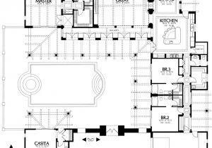 Courtyard Style Home Plans Courtyard Home Plans Homedesignpictures