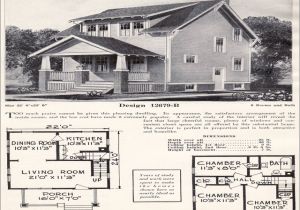 Craftsman Bungalow House Plans 1930s 1920s Craftsman Bungalow House Plans 1930 Craftsman