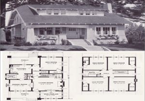Craftsman Bungalow House Plans 1930s 1930s Craftsman Bungalow House Plans House Design Plans