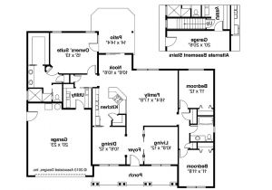 Craftsman Home Floor Plans Craftsman House Plans Adrian 30 511 associated Designs