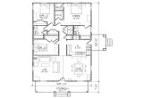 Craftsman Home Plans for Narrow Lots Narrow Lot Bungalow House Floor Plans Craftsman Narrow Lot