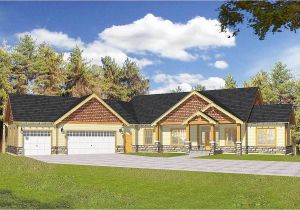 Craftsman Home Plans with Angled Garage Craftsman with Vaulted Ceilings and Angled Garage