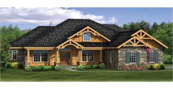 Craftsman Home Plans with Basement Craftsman House Plans with Walkout Basement Modern