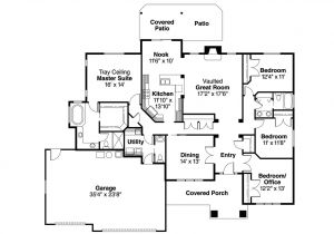 Craftsman Homes Floor Plans Craftsman House Plans Goldendale 30 540 associated Designs