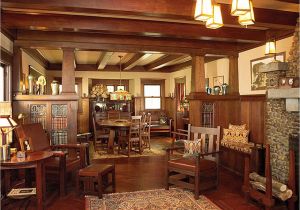 Craftsman House Plans with Interior Photos Arts and Crafts Bungalow Homes Craftsman Bungalow Style