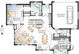 Craftsman House Plans with Open Floor Concept House Plan W2694a Detail From Drummondhouseplans Com
