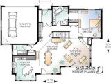 Craftsman House Plans with Open Floor Concept House Plan W2694a Detail From Drummondhouseplans Com Reverse