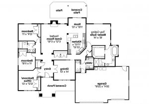 Craftsman Style Home Floor Plans Craftsman House Plans Goldendale 30 540 associated Designs