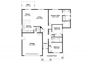 Craftsman Style Home Floor Plans Craftsman House Plans Ravenden 30 712 associated Designs