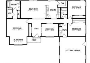 Crawl Space House Plans Jamison I 1732 Square Foot Ranch Floor Plan