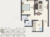 Crescent Homes Floor Plans 570 Sq Ft 1 Bhk 2t Apartment for Sale In Tata Housing