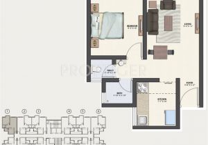 Crescent Homes Floor Plans 570 Sq Ft 1 Bhk 2t Apartment for Sale In Tata Housing