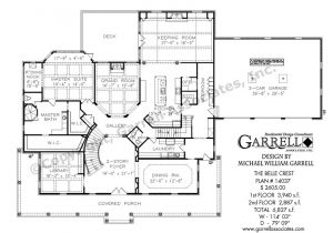 Crest Homes Floor Plans Belle Crest House Plan Country Farmhouse southern