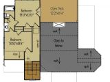 Custom Mountain Home Floor Plans Mountain Home Plan with Vaulted Ceiling Second Floor Plan