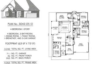 Custom One Story Home Plans Custom 3 Bedroom House Floor Plans 3 Bedroom House with Custom One Story Home Plans Custom 3 Bedroom House Floor Plans 3 Bedroom House with