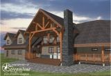 Custom Timber Frame Home Plans Kalum Timber Frame Plans 9196sqft Streamline Design