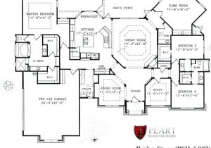 Customized Floor Plans for New Homes Signature Home Plans Bridge Stone 1 Story Home Floor Plan