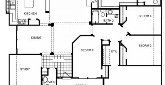 David Weekley Homes Floor Plans Campbell Floor Plan by David Weekley Homes House