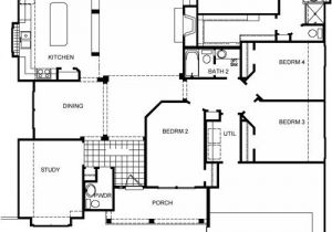 David Weekley House Plans Campbell Floor Plan by David Weekley Homes House