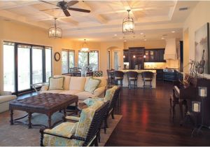 Decorating Homes with Open Floor Plans Superb Open Kitchen Floor Plans In Contemporary Interior