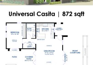 Design Home Floor Plans Universal Casita House Plan 61custom Contemporary