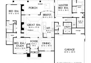 Direct From the Designers House Plans the Foxglove House Plans First Floor Plan House Plans by