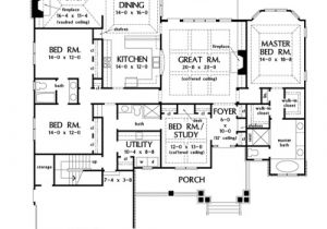 Direct From the Designers House Plans the Wilkerson House Plans First Floor Plan House Plans
