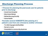 Discharge Planning From Hospital to Home Nhs Mapping Your Discharge Process and Handoffs Ppt Video