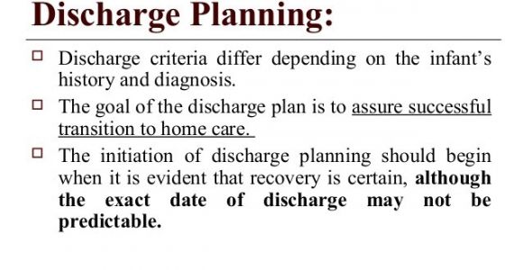 Discharge Planning From Hospital to Home Review Discharge Planning From Hospital to Home Review New