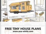 Diy Tiny Home Plans Ana White Quartz Tiny House Free Tiny House Plans