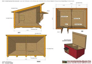Dog House Construction Plans Home Garden Plans Dh100 Insulated Dog House Plans Dog