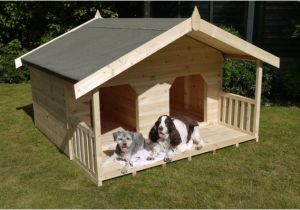 Dog House Plans for Two Large Dogs Luxury Double Dog Kennel Summerhouse for 2 Large Dogs Dog