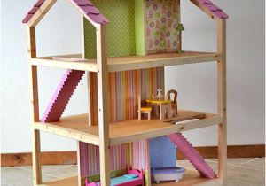 Doll House Plans for Barbie Ana White Dream Dollhouse Diy Projects