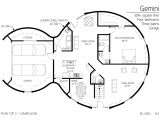 Dome Home Plans Free Two Floor Round Home with Garage Alternative Homes