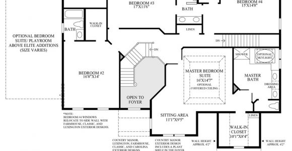 Dominion Homes Floor Plans New Luxury Homes for Sale In Haymarket Va Dominion