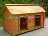Double Door Dog House Plans Wood Double Dog Kennel Outdoor Large Dog House for Two