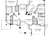 Double Master Suite House Plans One Story Home Plans with Two Master Suites