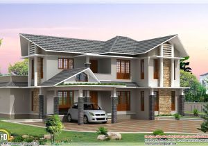 Double Storey Home Plans May 2012 Kerala Home Design and Floor Plans