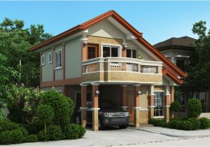 Double Storey Home Plans Two Storey House Plan with Balcony Amazing Architecture