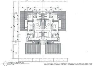 Double Storey Semi Detached House Floor Plan Awesome 20 Images Semi Detached House Plans Home Plans