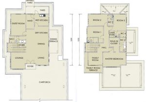 Double Storey Semi Detached House Floor Plan Oak Double Storey Detached House at Desa Bahagia