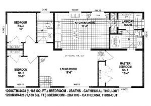 Double Wide Homes Floor Plan 24 X 48 Homes Floor Plans