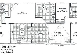 Double Wide Manufactured Home Floor Plans Double Wide Floor Plans 4 Bedroom 3 Bath 4 Bedroom 3 Bath