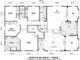 Double Wide Manufactured Homes Floor Plans Triple Wide Mobile Home Floor Plans Mobile Home Floor