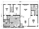 Double Wide Mobile Home Plan Double Wide Homes Floor Plans 2017