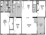 Double Wide Mobile Home Plan Manufactured Homes Floor Plans Floor Plans Mount Russell