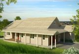 Downhill Slope House Plans New Country House Plan Fits On Downhill Sloping Lot