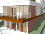 Downhill Slope House Plans the Architectmodern House Plan for A Land with A Big