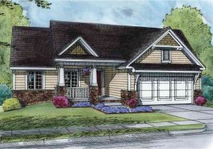 Downsize Home Plans Comfortable Starter or Downsize Home 42369db